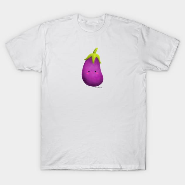 Eggplant T-Shirt by julianamotzko